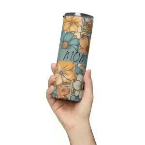 Floral mom 20oz tumbler